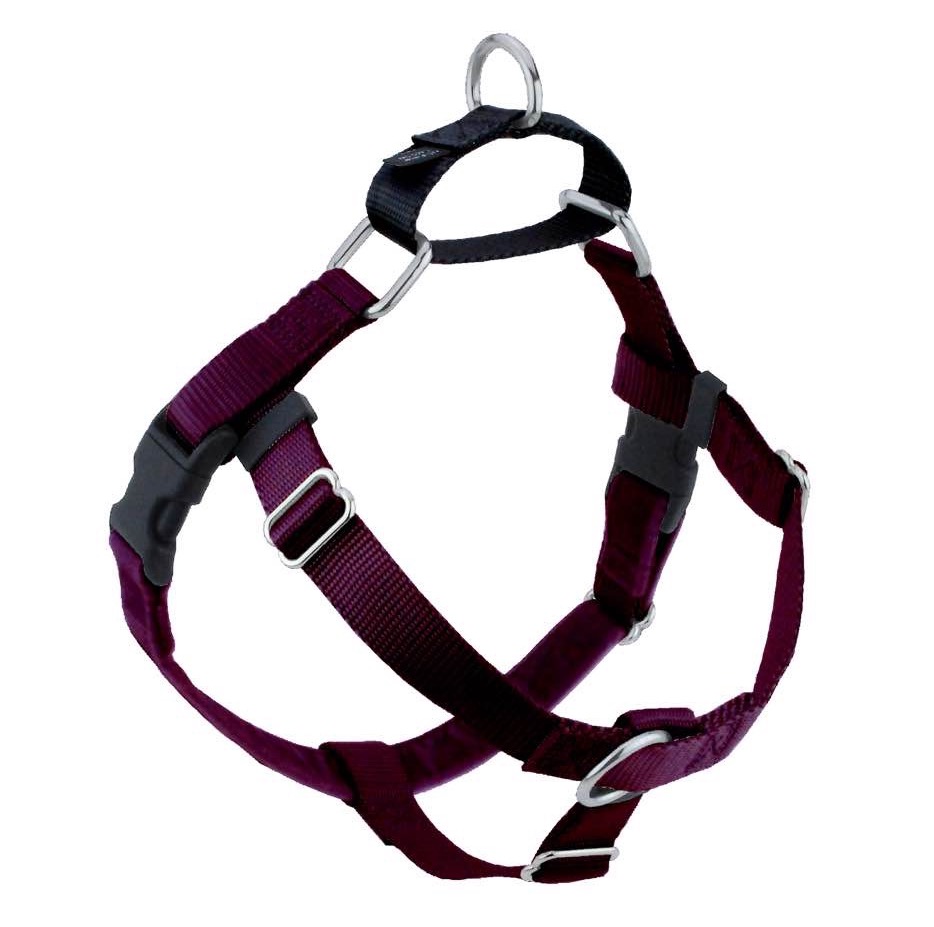 Wine velvet CRUSH Harness 4 Piece Set / dog on sale / cat / puppy - Red, Maroon, Burgundy